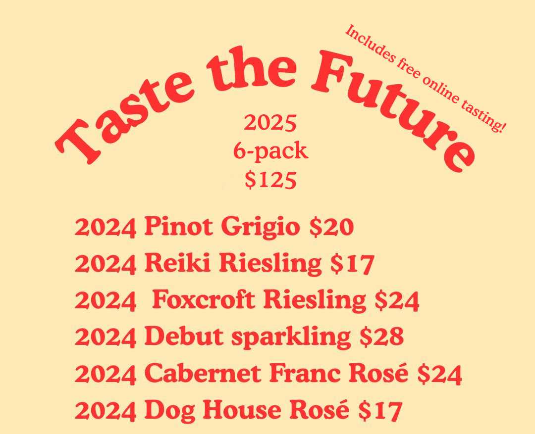 Taste the Future 2025 Six Pack and Online Tasting!
