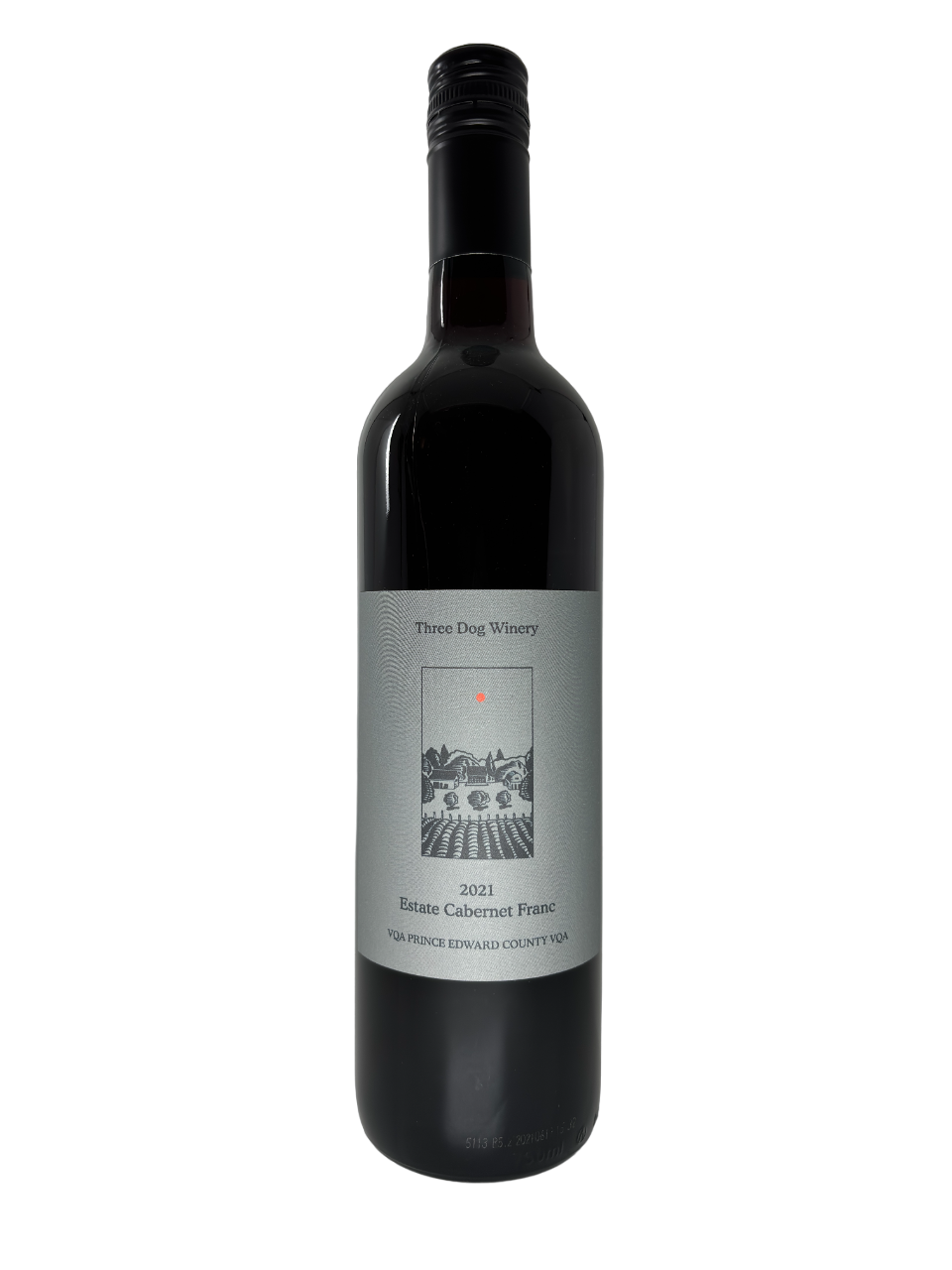 2022 Estate Cabernet Franc – Three Dog Winery - Main Image